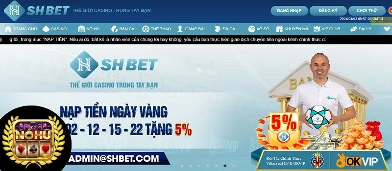 SHBet - Nhà cái cá cược chất lượng đạt chuẩn Châu Á