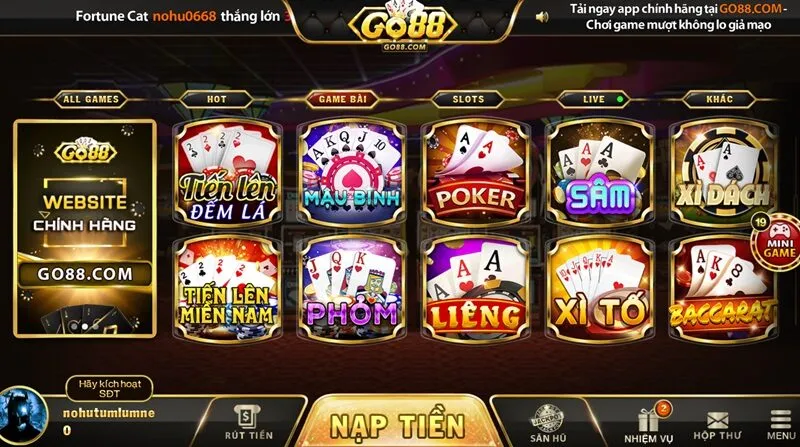 Mẹo chơi Mậu Binh Go88 trong 5 phút - Mậu Binh Online cực dễ