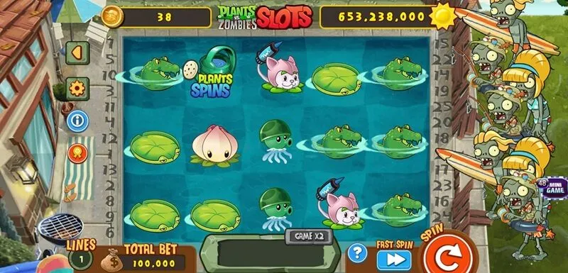 Plants vs Zombies 789 Club - Chinh phục hũ triệu đô