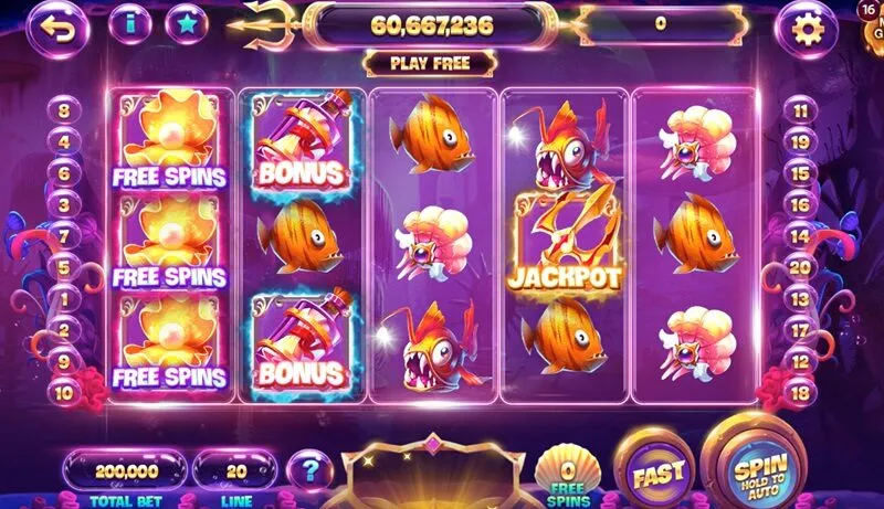 Thủy Cung Zowin - Slot đại dương nổ hũ siêu to
