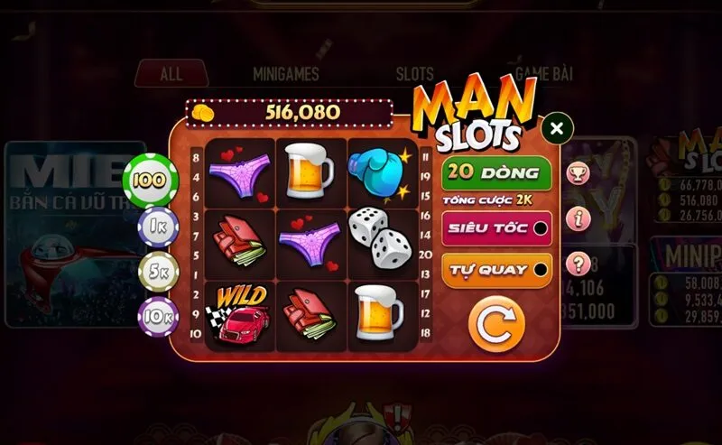 Man Slots ManClub - Chơi nhanh, thắng gọn, thưởng lớn