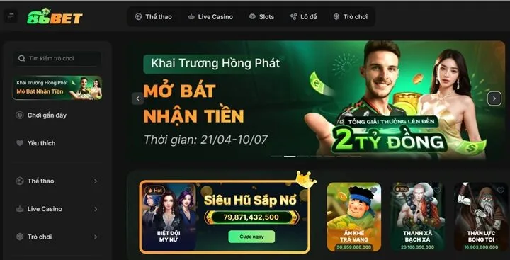 86Bet thương hiệu cá cược đã được cấp phép